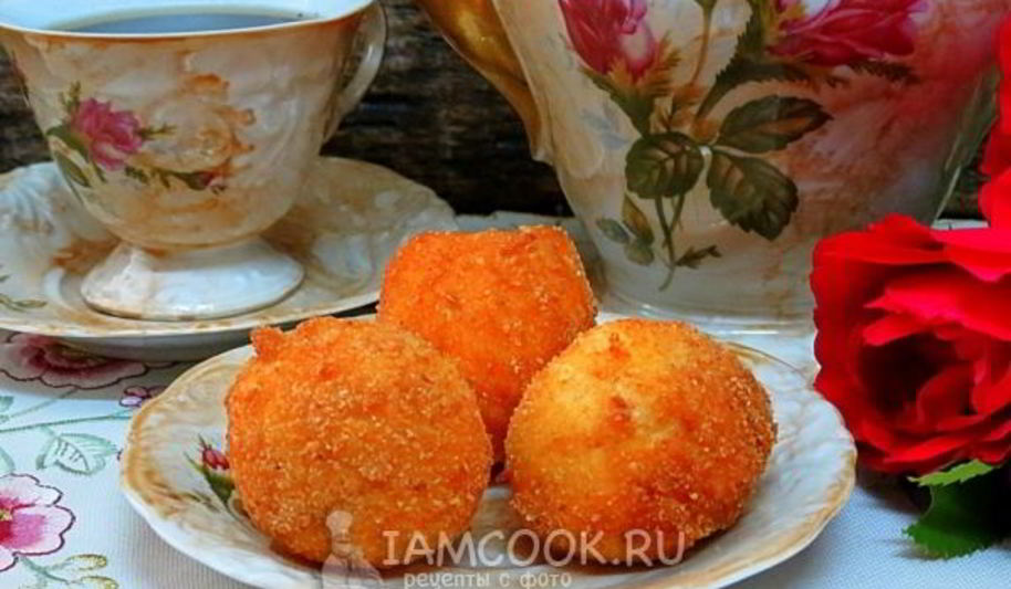 Рецепт сырных пончиков