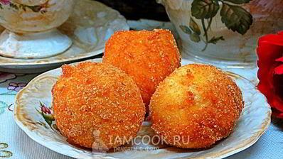 сырные пончики