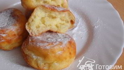 творожные пончики по госту