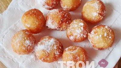 творожные пончики