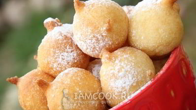 воздушные пончики на кефире