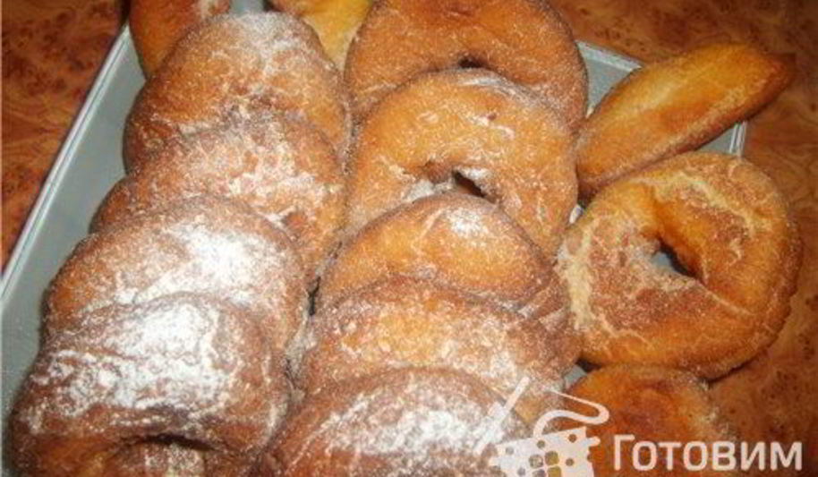 Рецепт воздушных пончиков на сгущеном молоке