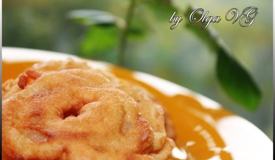 Рецепт яблочных пончиков