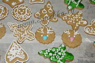 Имбирные пряники на меду