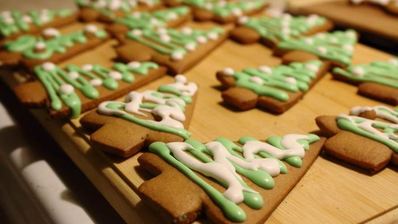 имбирные пряники с кленовым сиропом