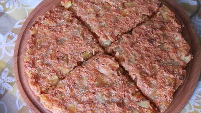 коврижка морковная с фруктами