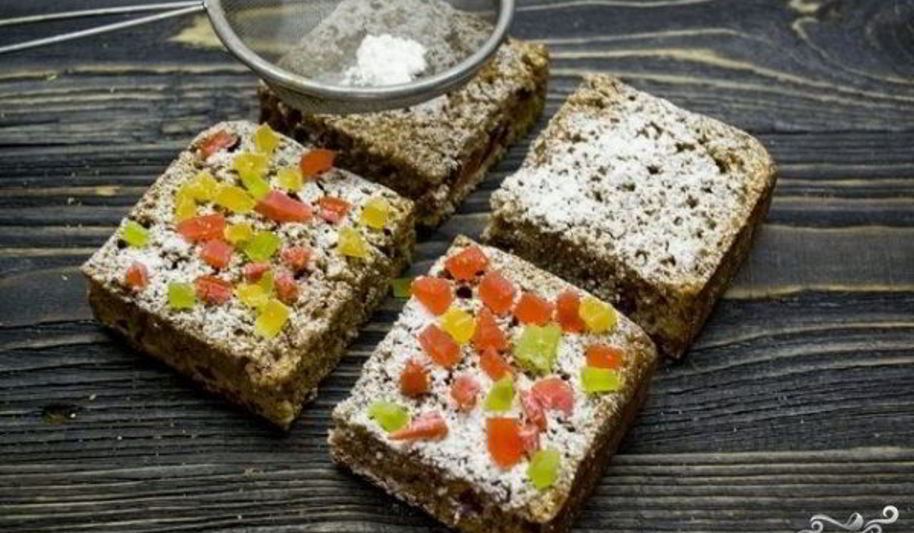 Рецепт коврижки с лимоном