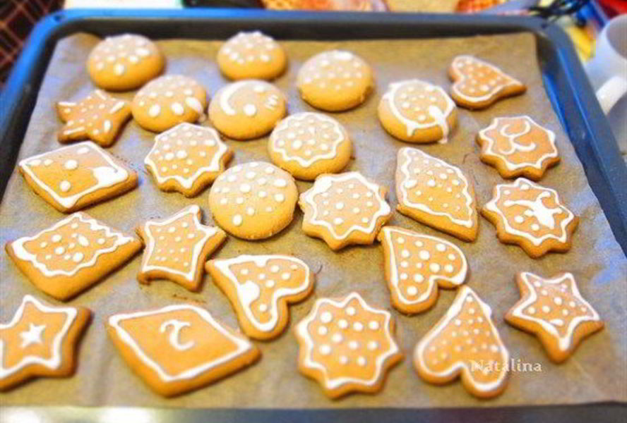 Медовые пряники со различными специями