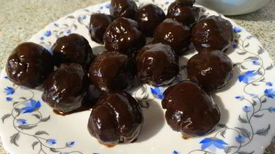 медовые пряники в шоколадной глазури