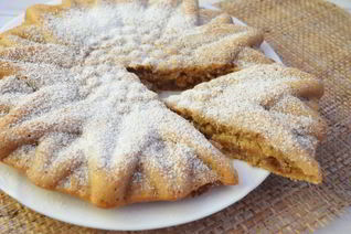 Постная чайная коврижка