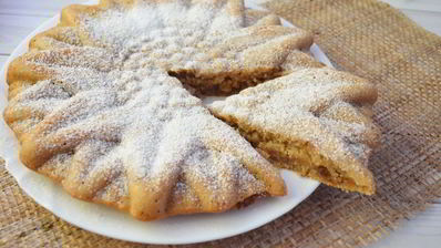 постная чайная коврижка