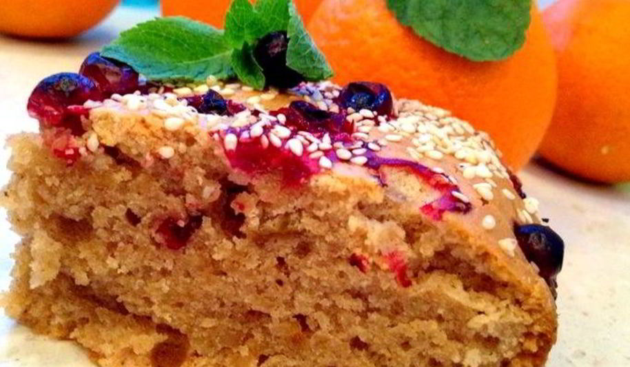 Рецепт постной коврижки с апельсиновым соком