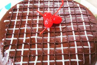 Постная шоколадная коврижка