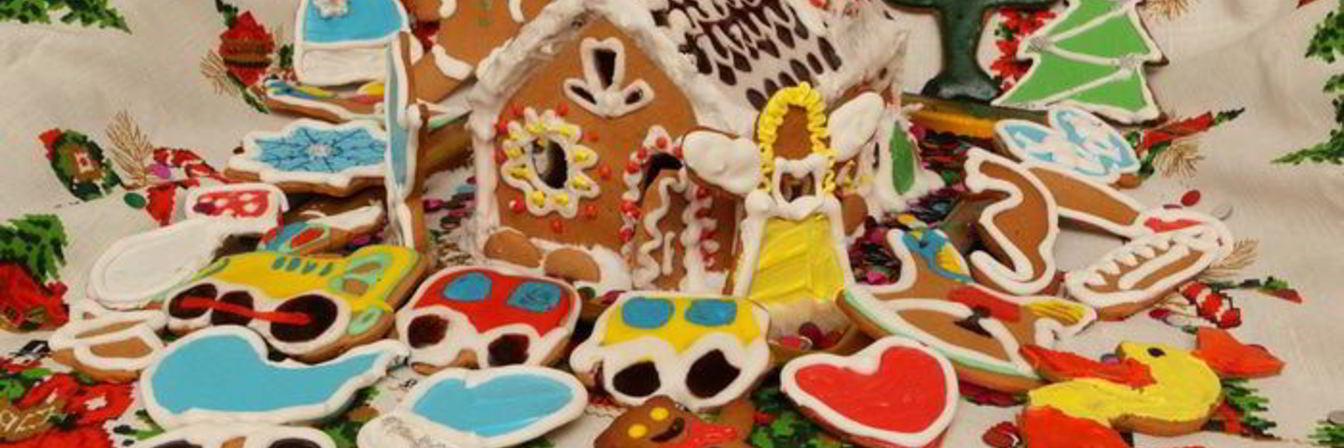 Пряничный домик и имбирные пряники