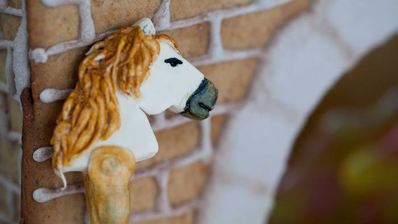 пряничный камин