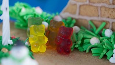 пряничный камин