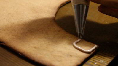 пряничный камин