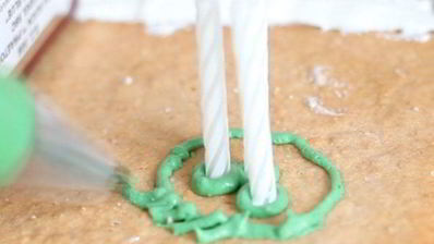 пряничный камин