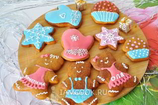 Пряники на жженом сахаре