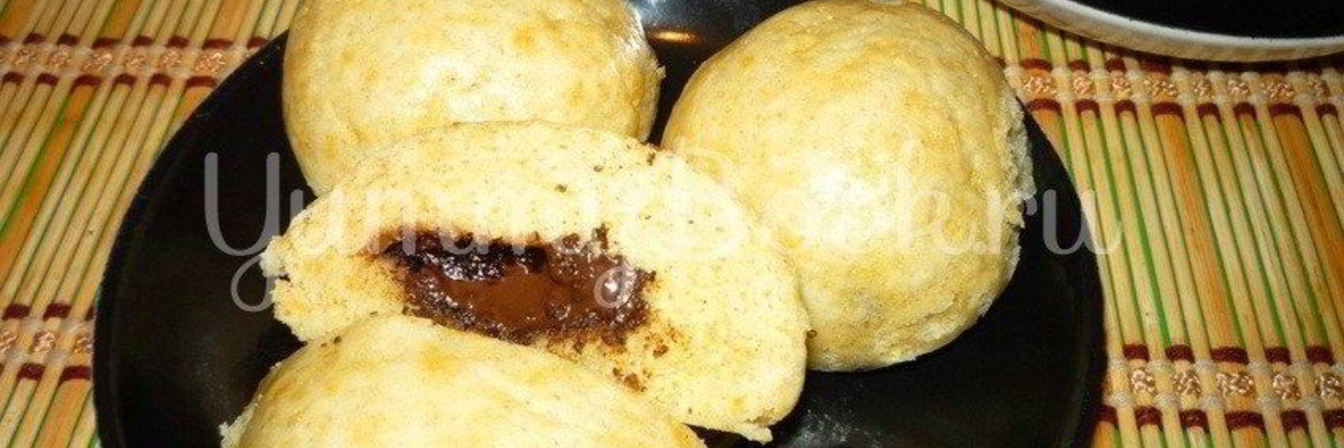 Пряники с шоколадной начинкой на пару из мультиварки