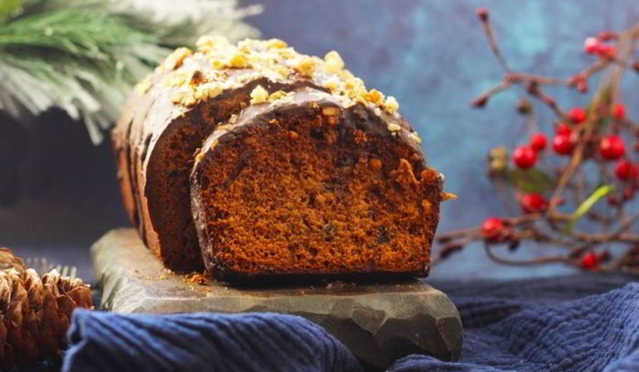 Рецепт шоколадного пряника с орехами и джемом