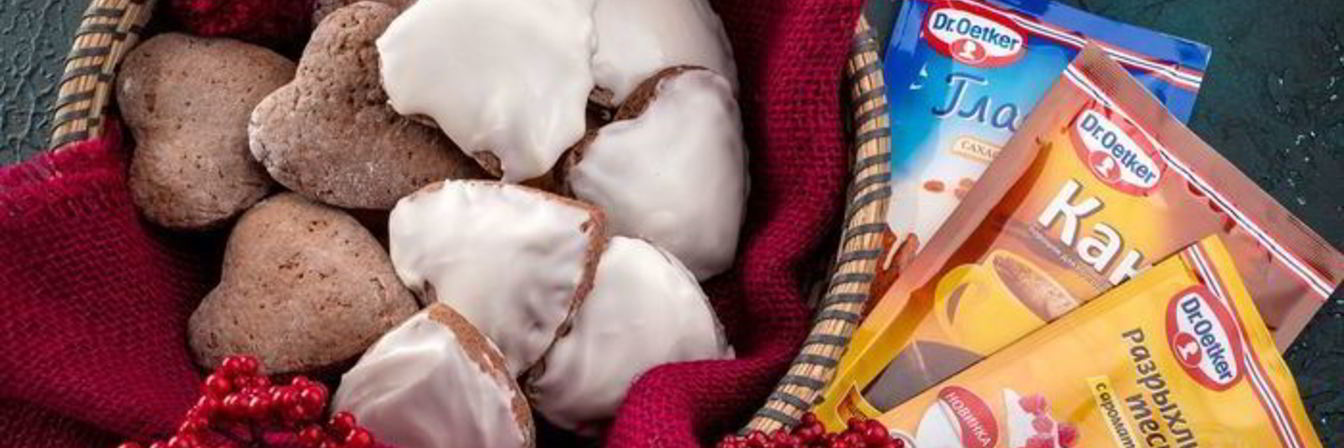 Шоколадные пряники с глазурью