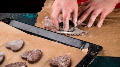 шоколадные пряники с глазурью