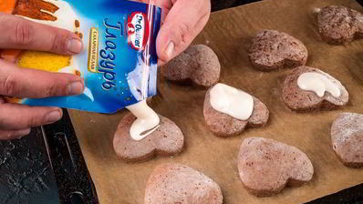 шоколадные пряники с глазурью