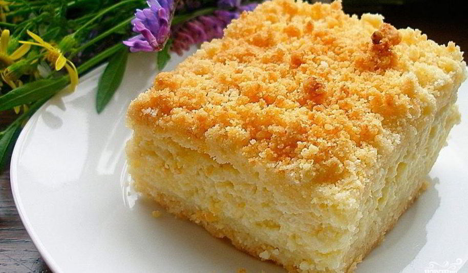 Рецепт творожной коврижки