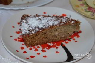 Вкусная коврижка с вареньем