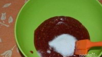 вкусная коврижка с вареньем