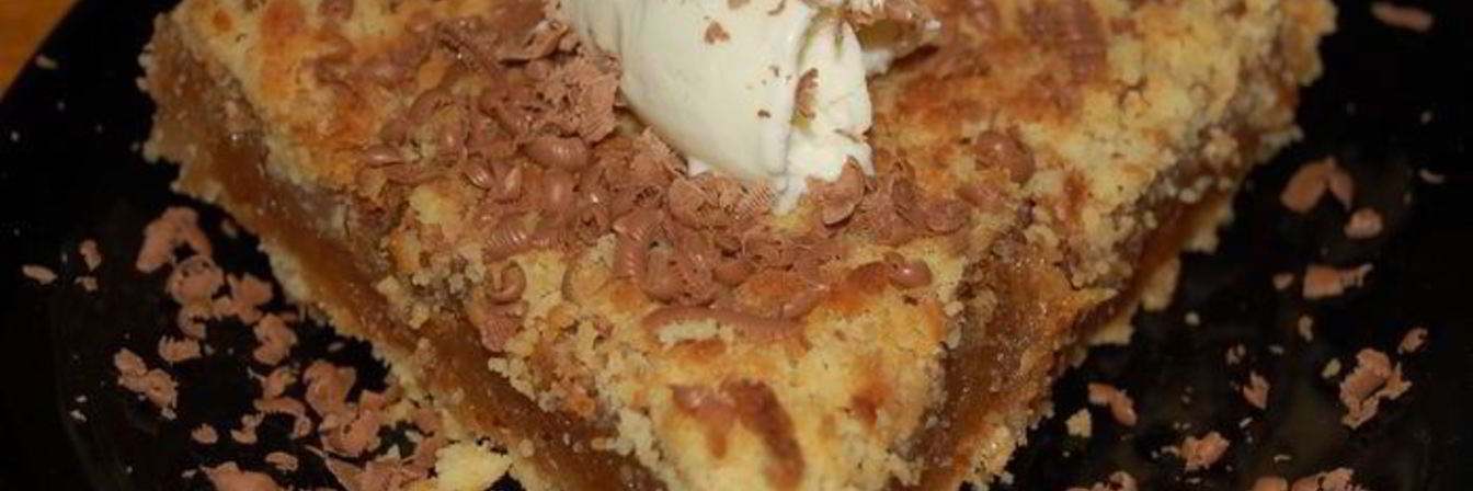 Яблочно-ореховая мармеладная коврижка