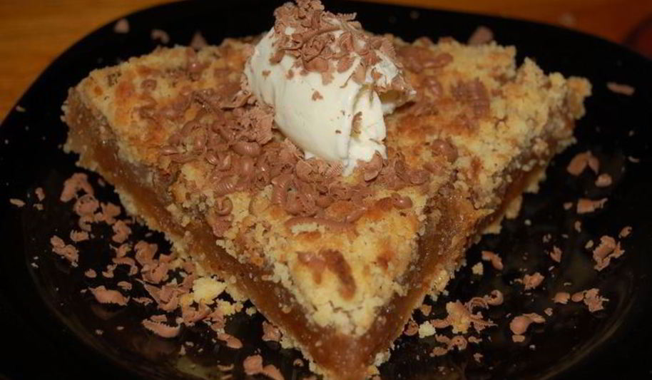 Рецепт яблочно-ореховой мармеладная коврижка