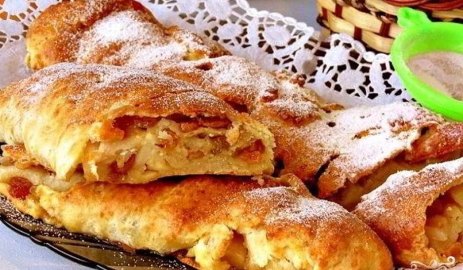 Рецепт рулетиков из творожного теста