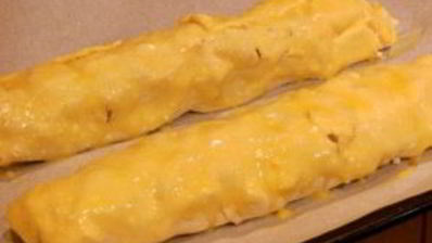 рулетики из творожного теста