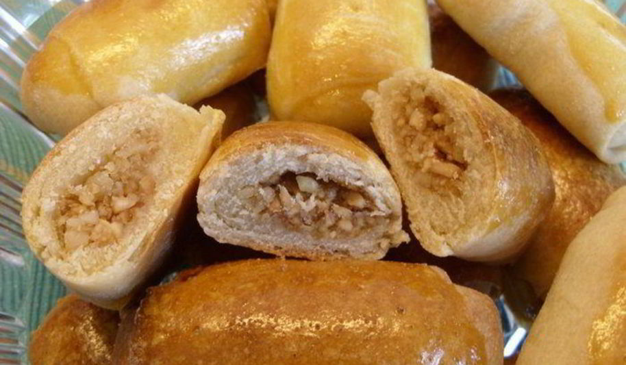 Рецепт рулетиков песочных с орехами