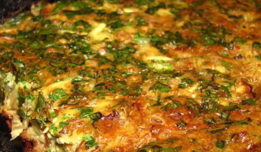 Рецепт капустной шарлотки