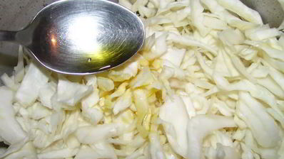 капустная шарлотка