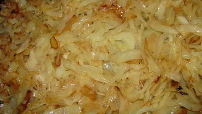 капустная шарлотка