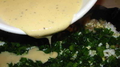 капустная шарлотка