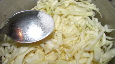 капустная шарлотка