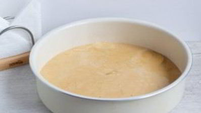 классическая шарлотка с яблоками и нектаринами