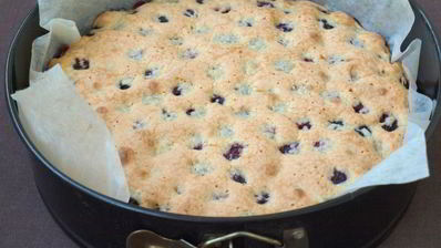 малиновая шарлотка