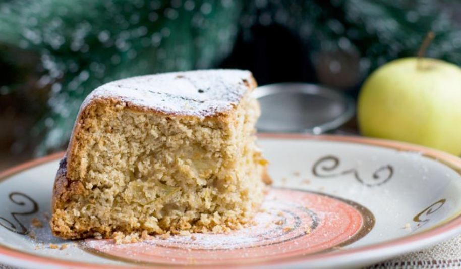 Рецепт овсяной шарлотки