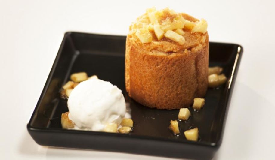 Рецепт порционной шарлотки