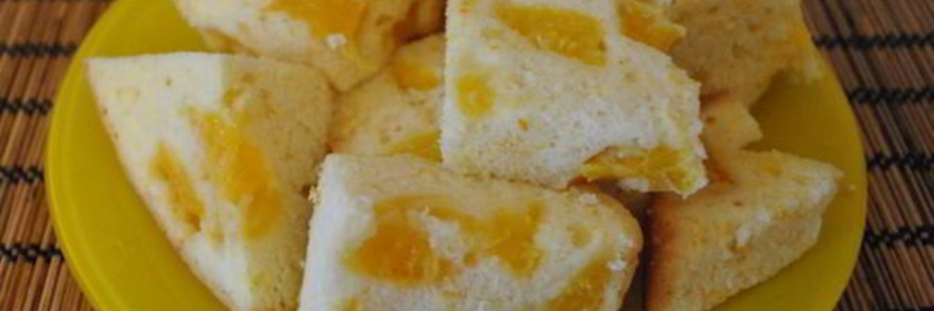 Простая апельсиновая шарлотка