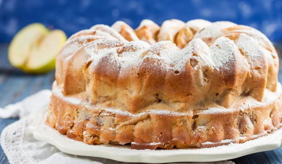 Рецепт самой яблочной шарлотки