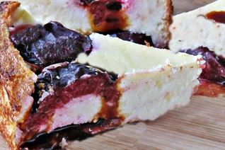 Шарлотка-чизкейк