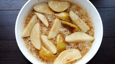 шарлотка грушевое наслаждение