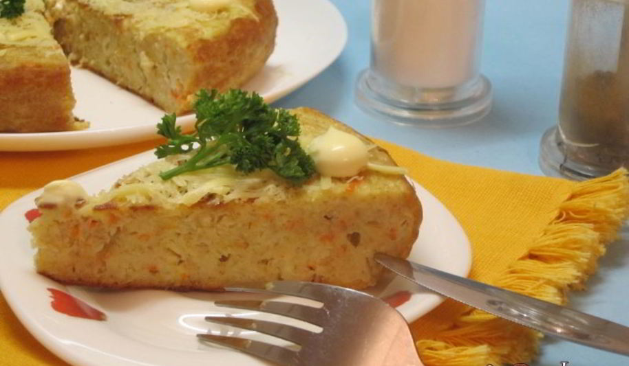 Рецепт шарлотки капустной